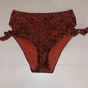 Chelsea & Violet High Waisted Swim Bottoms